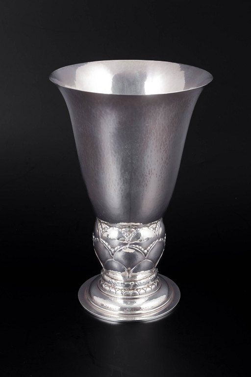 Georg Jensen sterling silver vase model 68.