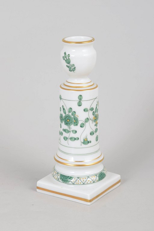 Meissen Indian Flower candlestick.
