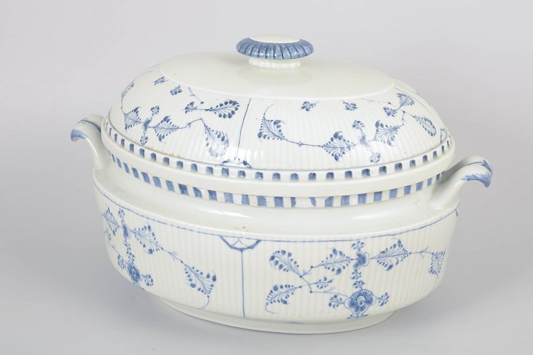 Royal Copenhagen Blue Fluted tureen.