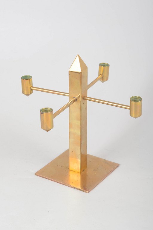 Jarl Näs, brass candlestick.