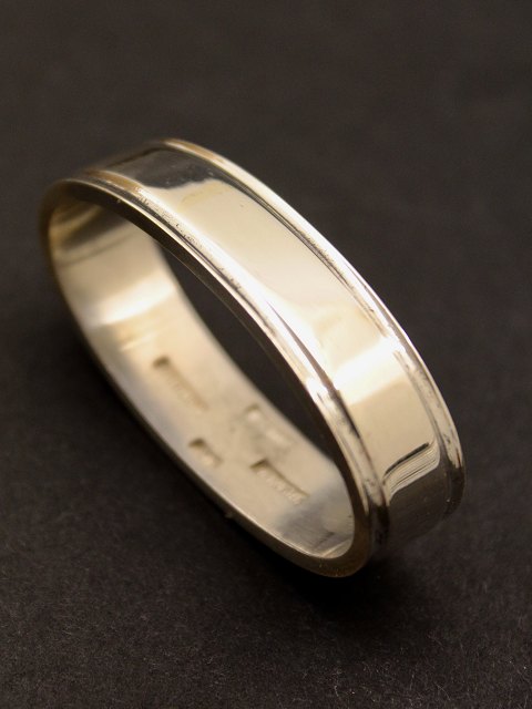 Heavy sterling silver napkin ring