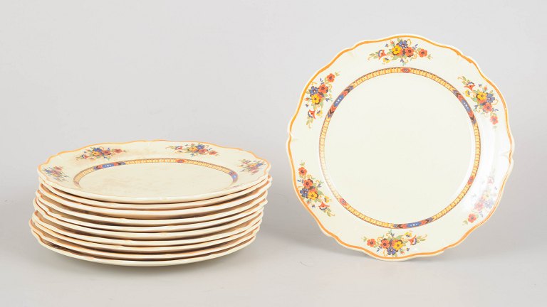 Adams England, set of eleven salad plates.