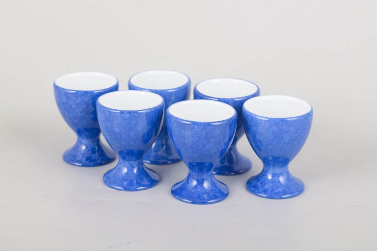 Laure Japy, Paris, set of six egg cups.