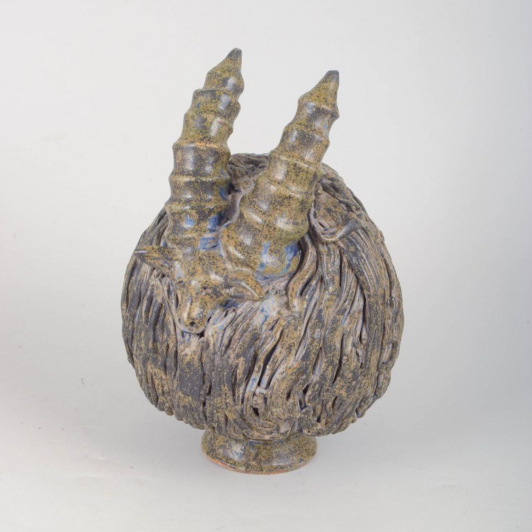 Klas-Göran Klaesson jr. for Höganäs, ibex sculpture.