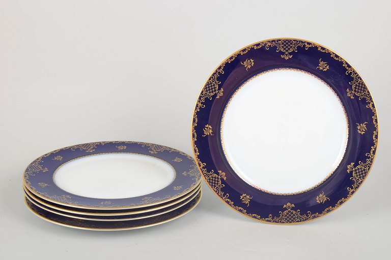 Rosenthal, set of five dinner plates.
