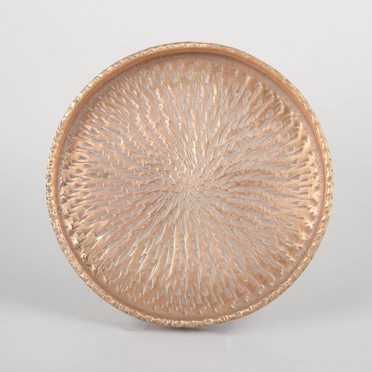 Scandinavian bronze dish.