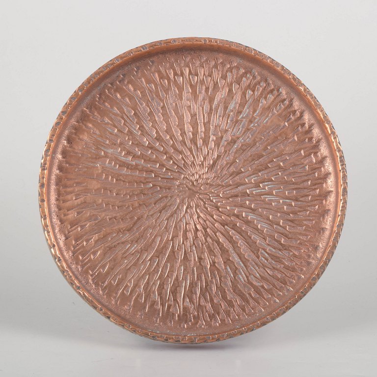Scandinavian bronze dish.
