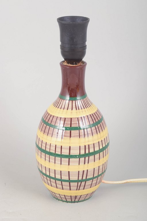 Anna-Lisa Thomson for Upsala Ekeby, table lamp.