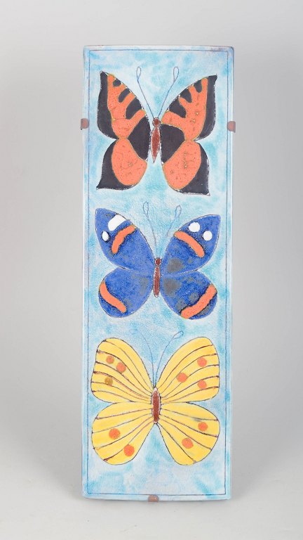 Taisto Kaasinen for Upsala Ekeby, wall plaque.