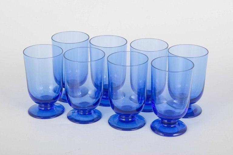 Monica Bratt for Reijmyre, set of eight glasses.