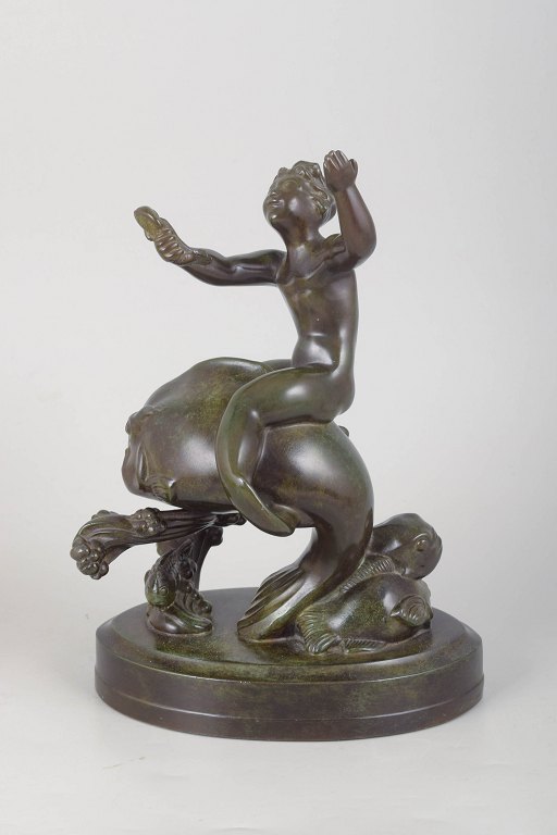 Just Andersen, sculptural figure.