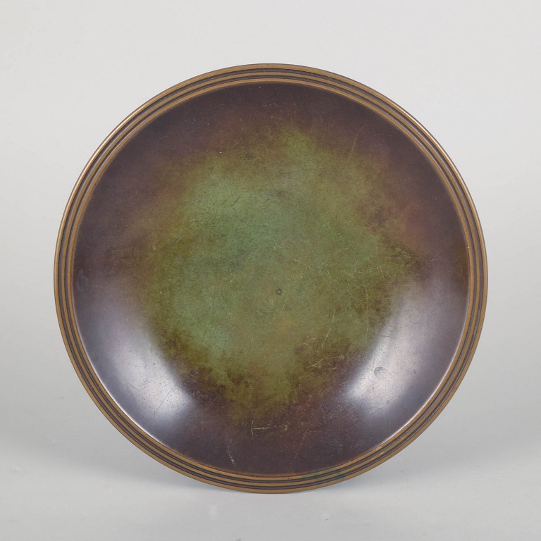 Just Andersen, bronze dish.