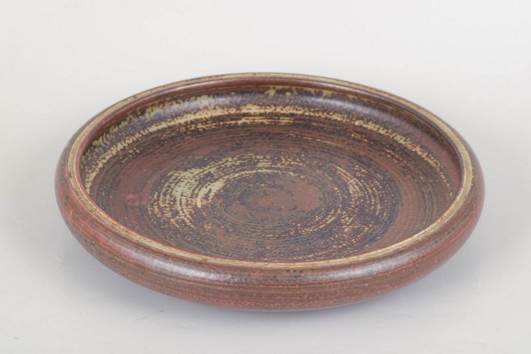 Carl Halier for Royal Copenhagen, stoneware dish.