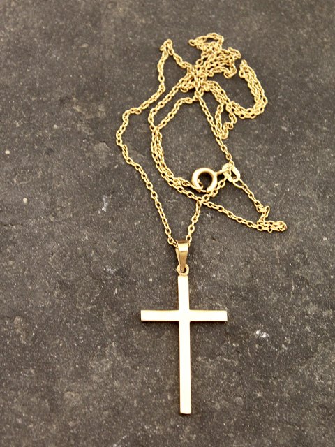 14 carat gold cross