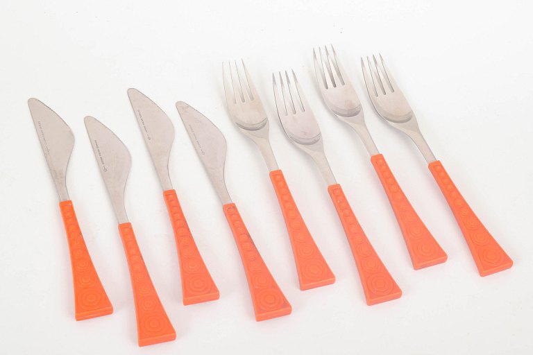 Nanny Still for Hackman, "Colorina" lunch set for four.