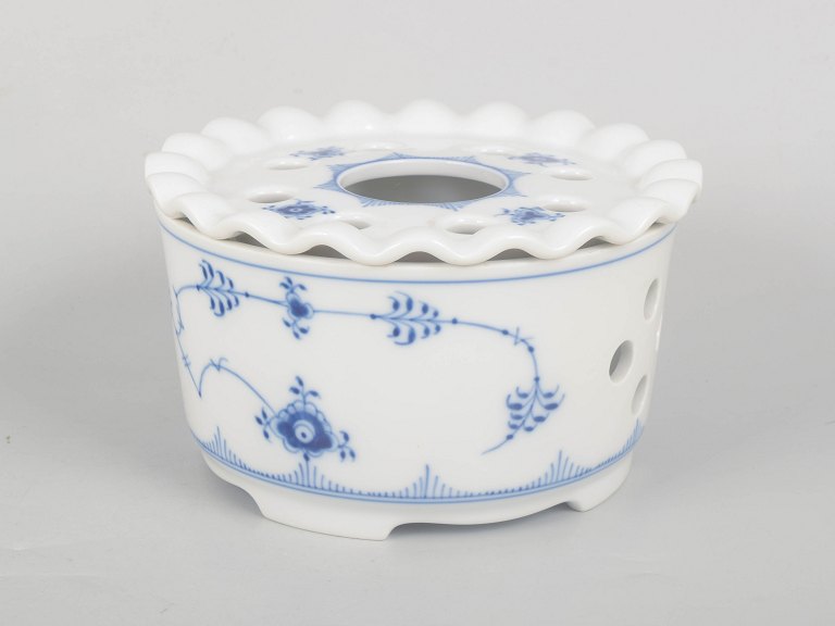 Royal Copenhagen, Blue Fluted Plain, rare tealight warmer.
