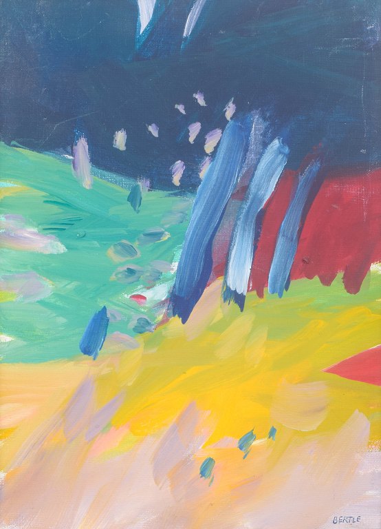 Lars Bertle, “Mot skogen”, Swedish modernist.