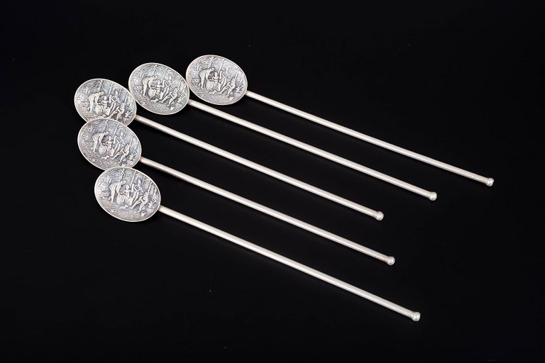 Danish Mulled Wine Stirring Sticks, Set of Five.