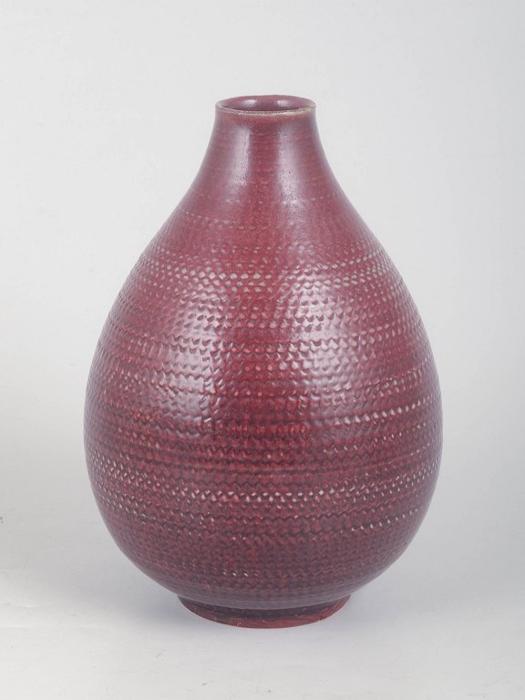 Nils Thorsson for Royal Copenhagen, unique vase.