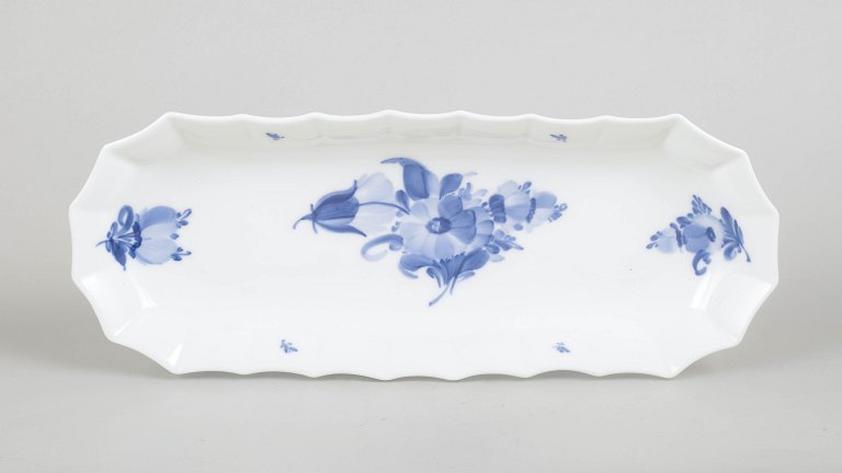 Royal Copenhagen, Blue Flower Angular, bread tray.