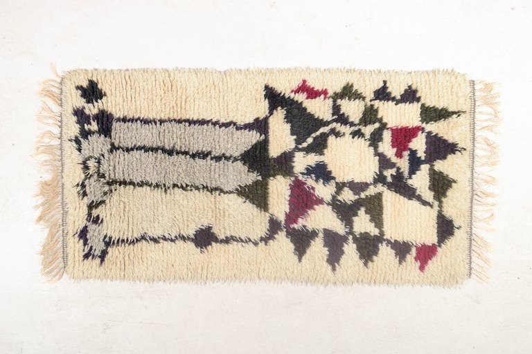 Swedish rya carpet, circa 1970s.
