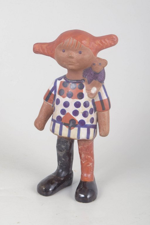 Lisa Larson for Gustavsberg, Pippi Longstocking.