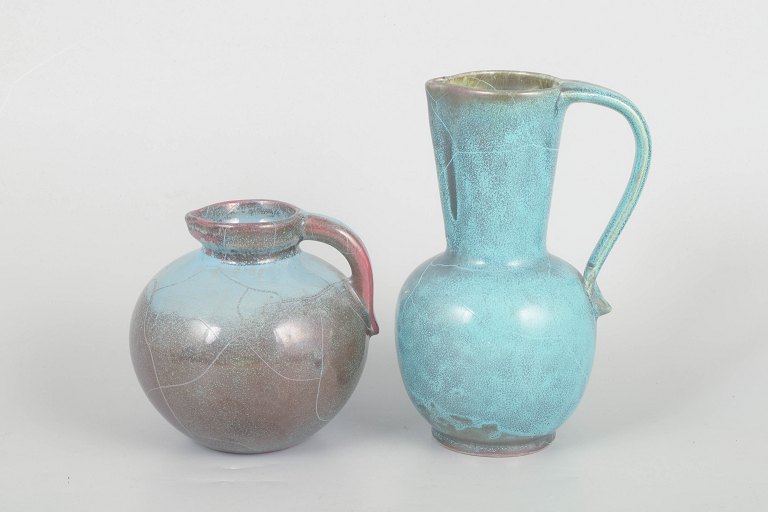 Richard Uhlemeyer, set of two pitchers.