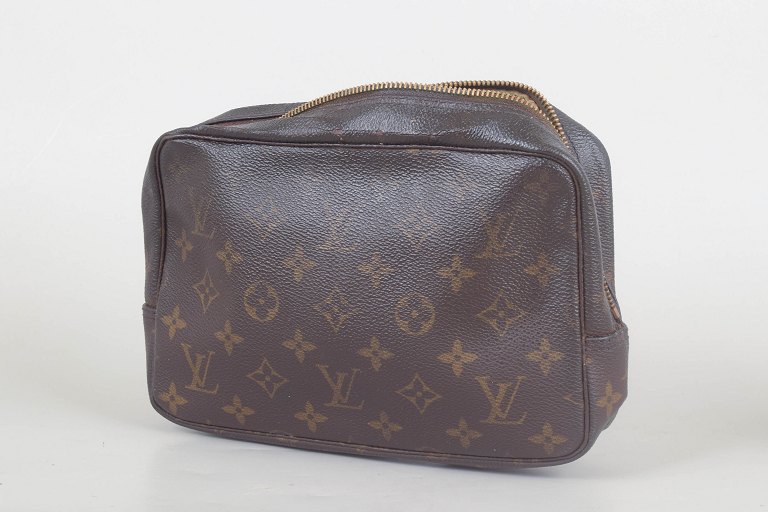 Louis Vuitton toiletry pouch.