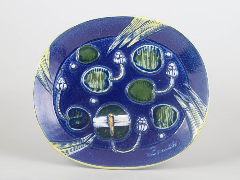 Timo Sarvimäki for Designhuset, Unika stoneware relief.