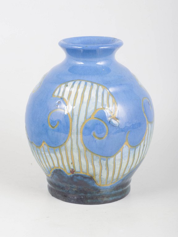 Møller & Bøgely, Art Nouveau vase, c. 1918.