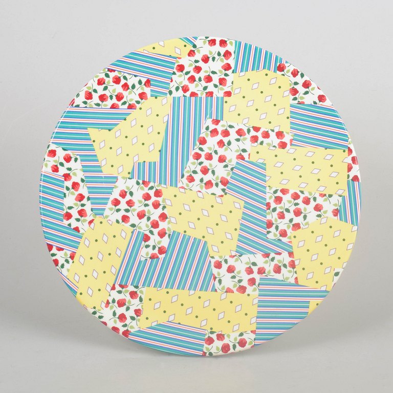 Gien, France, Patchwork platter.