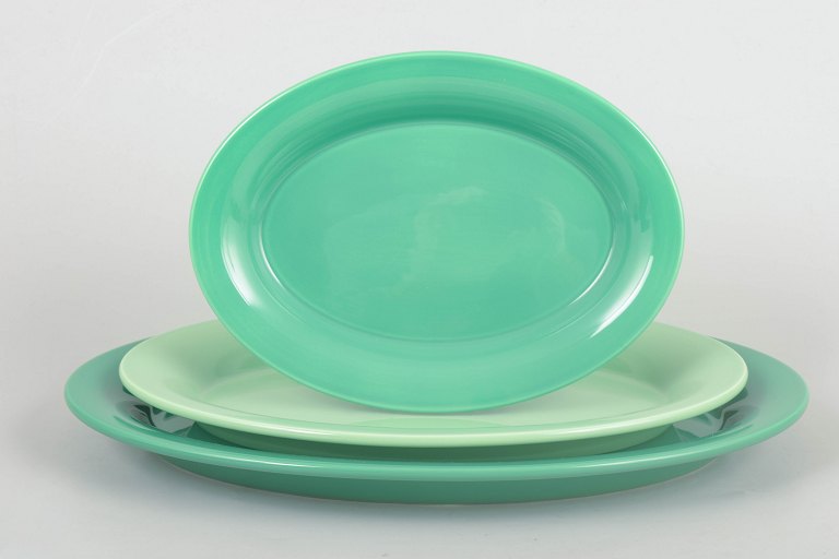 Ursula Munch-Petersen for Royal Copenhagen, set of three serving dishes.