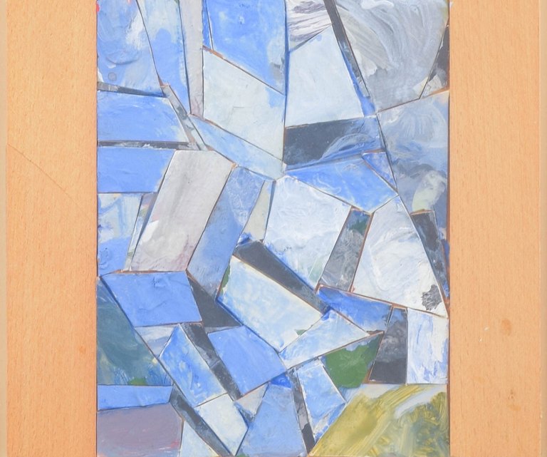 Joakim Norrman, collage, listed Swedish visual artist.