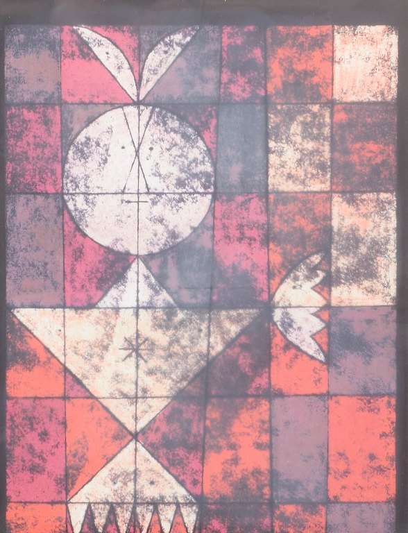 Hans Osswald, graphic work, listed Swedish visual artist.